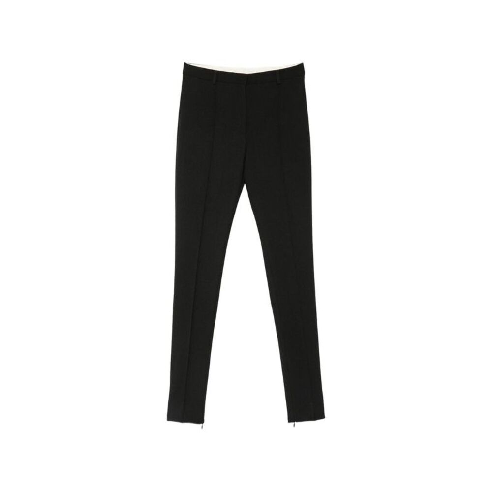 Acne Studios Neutrals Trousers - Slim-Fit Trousers Women